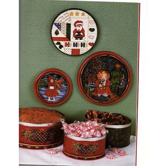 Keepsake Tins Volume One Vintage Decorative Painting Patterns for Tins 1994 - Picture 5 of 6